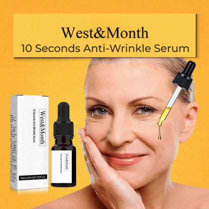 10 Seconds Anti-Wrinkle Serum, Hydrating Firming Skin Care Anti-wrinkle Serum