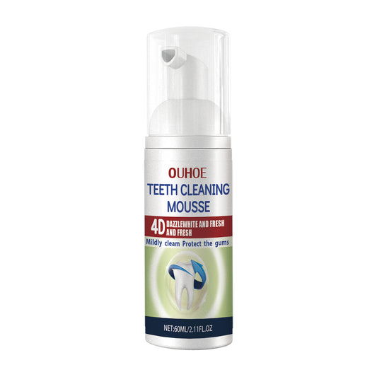 Tooth Cleaning Mousse, Mouth Clean Fresh Bright White Anti-decay Foam Toothpaste