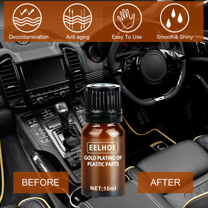Automotive Plastic Plating Liquid, Automotive Instrument Panel Interior Plastic Retreading Agent Coating Finishing Agent