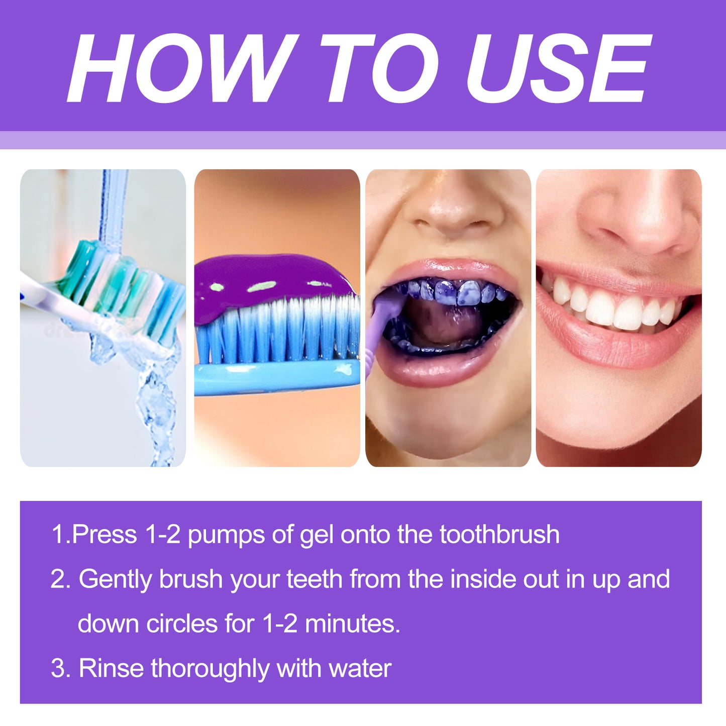 OUHOE Teeth Whitening Serum, Cleans Teeth And Tartar, Freshens Breath, Protects Gums And Brightening Teeth Essence