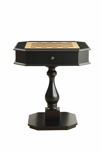 28inches X 28inches X 31inches Black Mdf Game Table