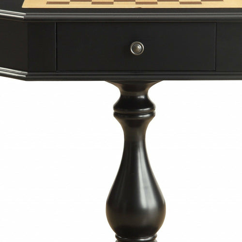 28inches X 28inches X 31inches Black Mdf Game Table