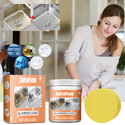 Multi-Purpose Cleaning Cream, Household Kitchen Stove Hood Stains And Oil Stains Easily Clean And Polish