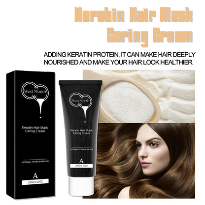 Keratin Hair Mask Nourishes Hair, Repairs Dry And Irritated Hair, Moisturizes And Hydrates Hair Mask