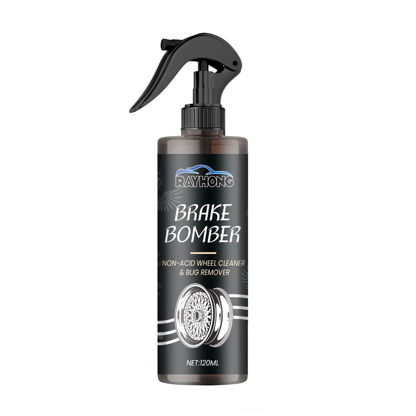 Rayhong Wheel Cleaner, Car Wheel Hub Cleaning Stain Repair Removal Rust Polish