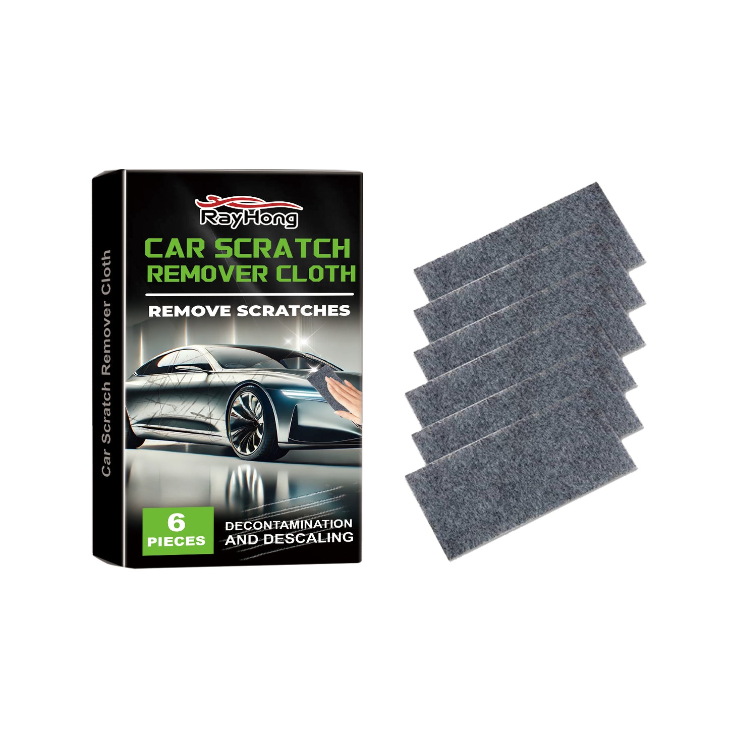 Car Scratch Repair Polishing Cloth, Quick Repair Scratches Scratches Water Stains Cleaning Decontamination Refurbishment