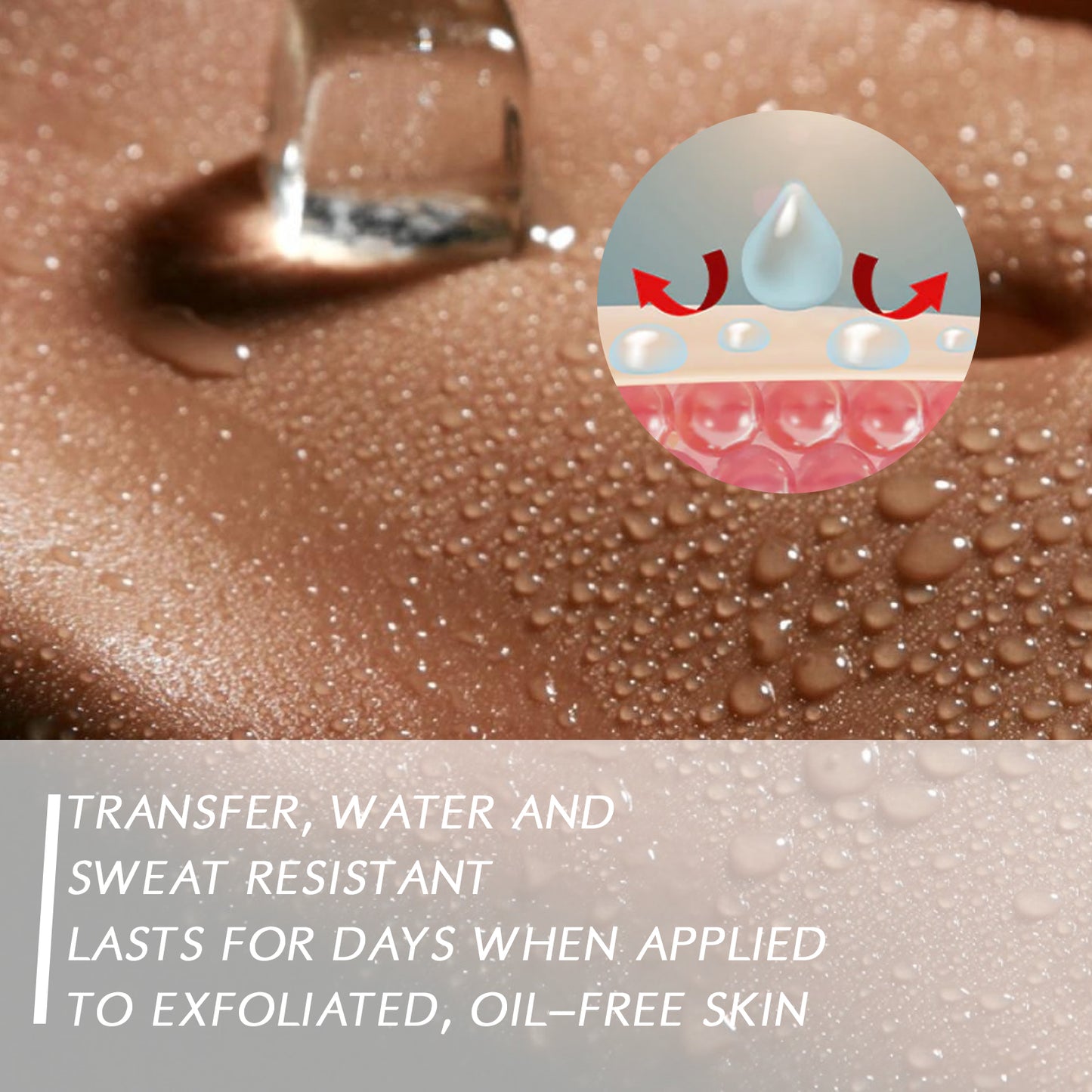 Body Concealer, Waterproof Cover Tattoo Scars Birthmark Invisible Body Concealer