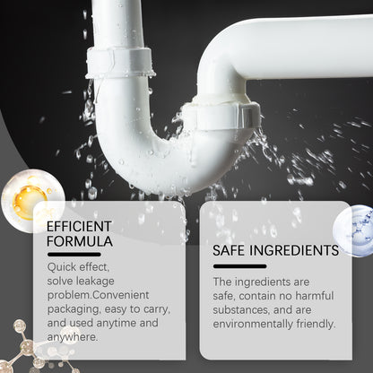 Jue-Fish Leak Sealing Adhesive Spray, Household Instant Seal Leak Sealing Adhesive Spray