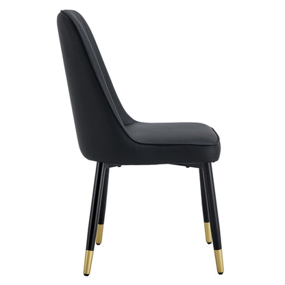 Modern Dining Chairs Set of 4 – PU Leather Upholstered Chairs with