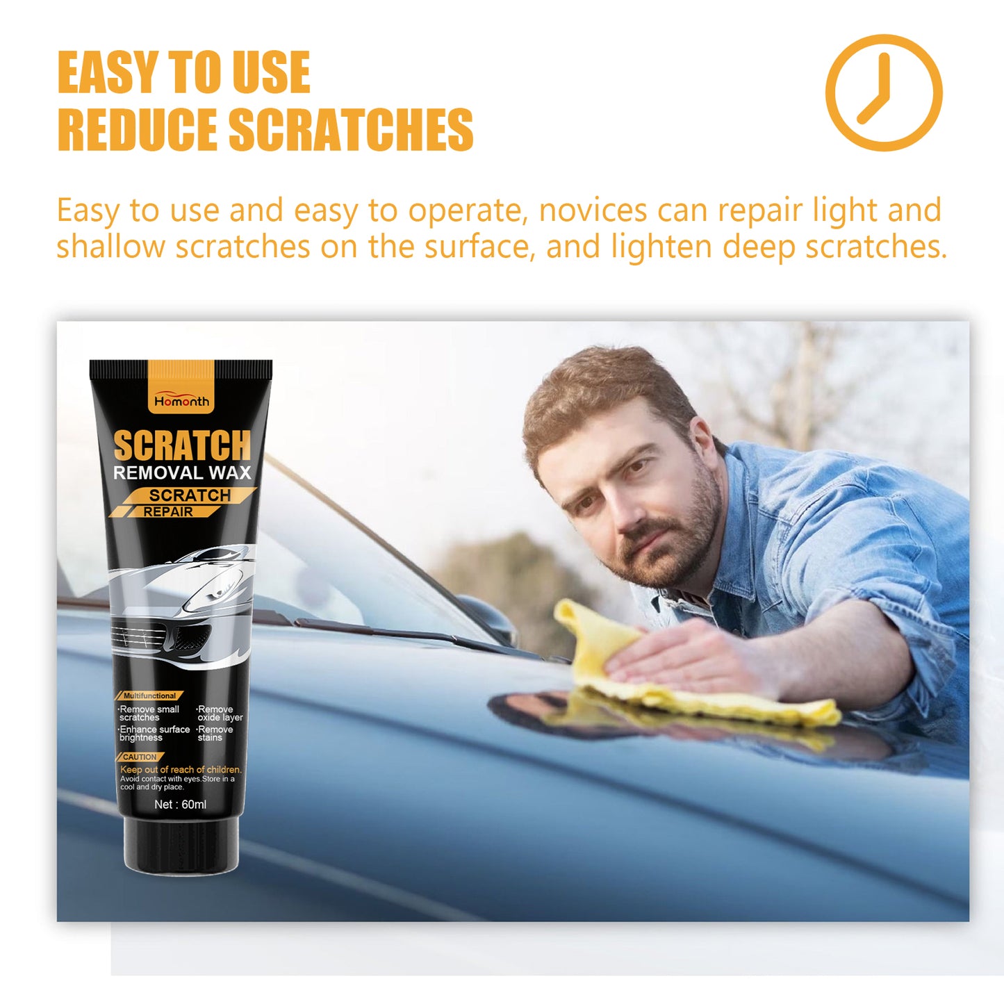 Car Scratch Repair Cream Car Paint Fine Marks Polishing Coating Scratch And Scratch Reconditioning Repair Care Cream
