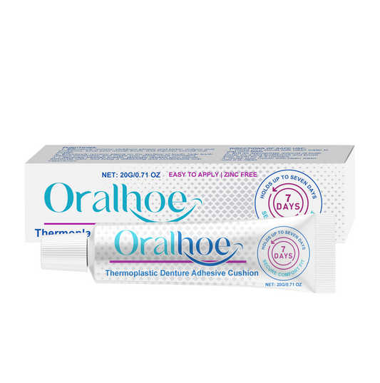 Oralhoe Denture Fixation Adhesive, Denture Adhesion Fixation Dentures Improve Comfort Care Gum Care