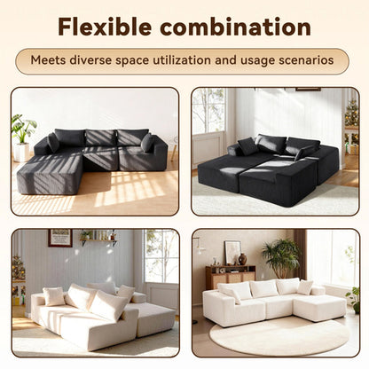 108-inch Modular Combination Sofa, Modern Modular L-shaped Sofa With A