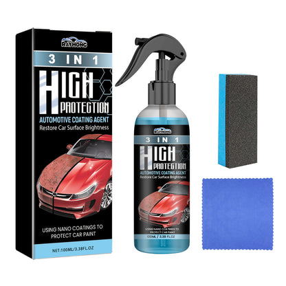 Coating Agent 3-In-1 Oil Removal Polishing Protection Repair Scratches Car Paint Cleaning And Maintenance Coating