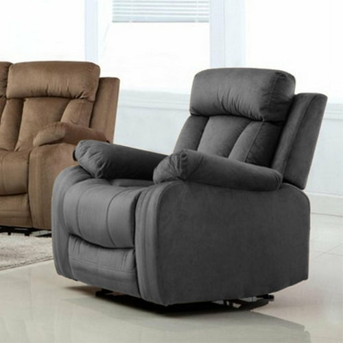 120inches Modern Grey Fabric Sofa Set