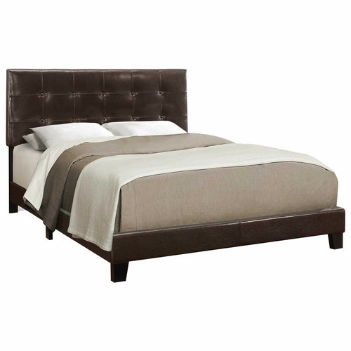 64.25inches x 85.25inches x 45inches Grey Linen - Queen Size Bed