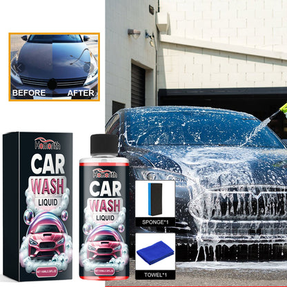 Car Wash Liquid, Car Paint Coating Brightening Cleaning Refurbished Dust Decontamination Maintenance Cleaning Agent
