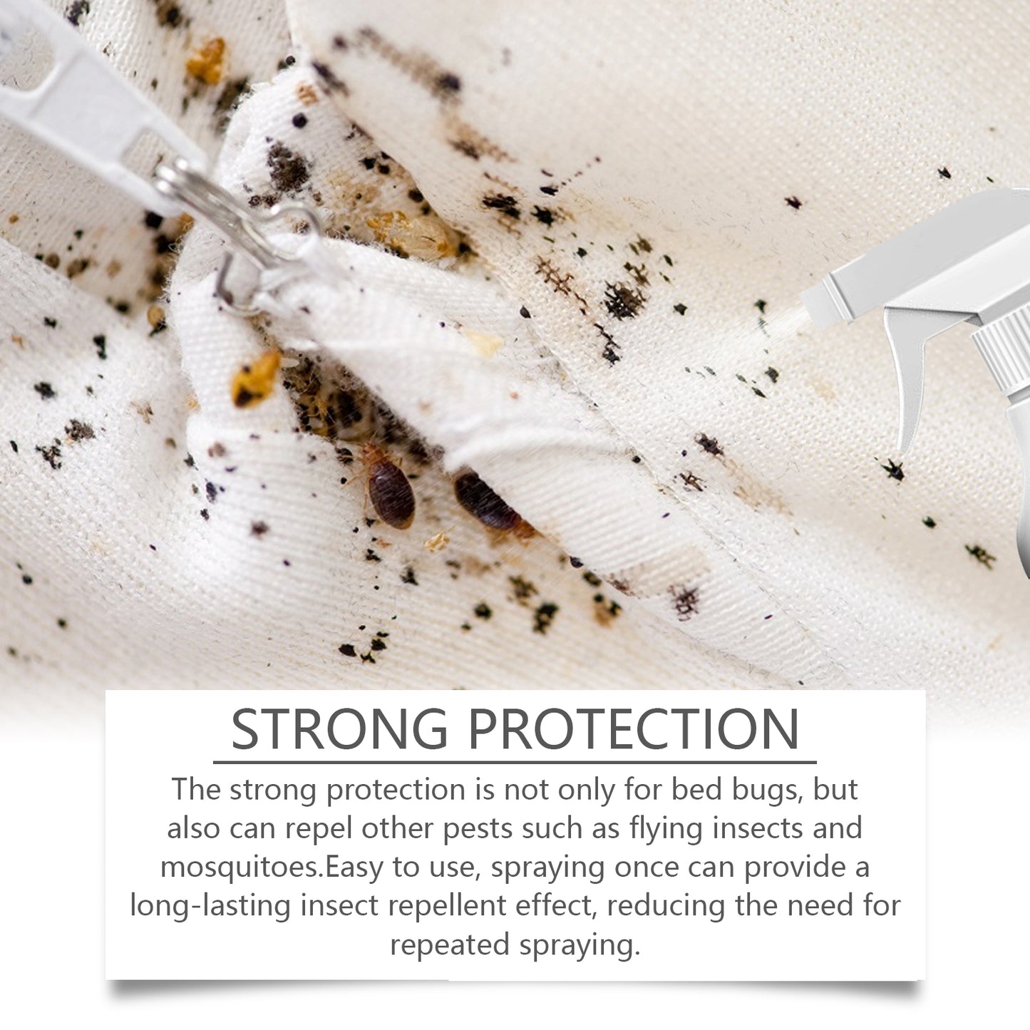 Bedbug Spray, Bedbug Killing And Mite Killing Spray For Dormitory Beds And Bedrooms