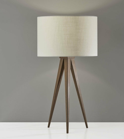 Treble Black Metal Table Lamp