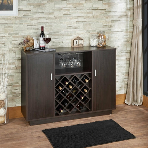 62inches X 24inches X 31inches Walnut  Sandy Black Metal Desk