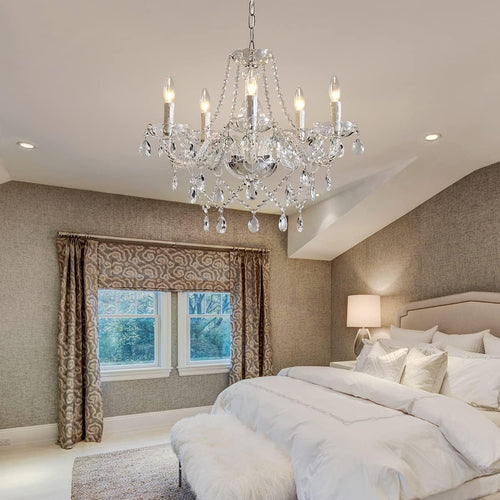 Saint Mossi 5 Light K9 Crystal Chandelier Ceiling Light
