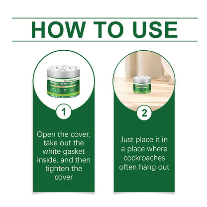 MoonSpry Cockroach Removal Magic Box Household Insecticide Cockroach Bait Gel Indoor Kitchen Removal Condensation Box