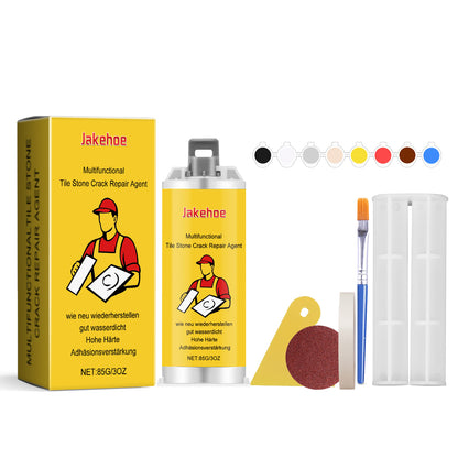 Jakehoe Tile Crack Repair Glue Tile Repair Glazed Marble Pit Ceramic Crack