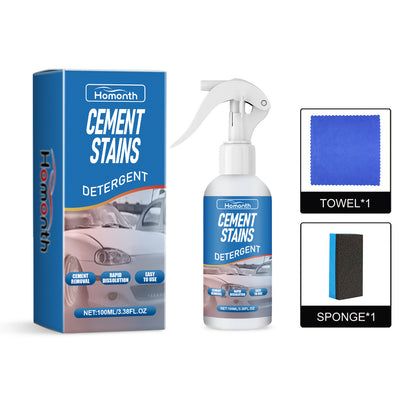 Cement Stains Detergent, Car Paint Concrete Spot Removal Stubborn Mud Cleaning