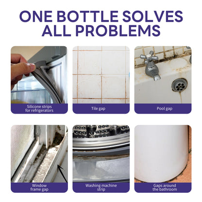 Mildew Removal Gel, Wall Tile Refrigerator Washing Machine Silicone Strip Window Gap Multi-Effect Anti-Mildew Agent