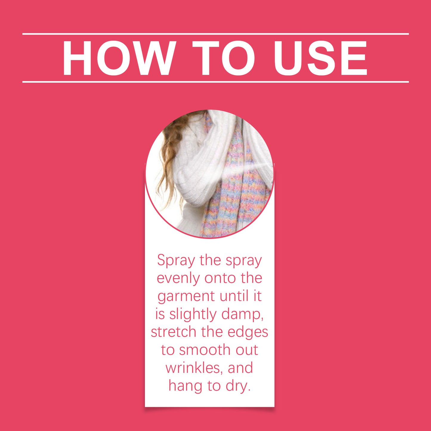 Clothing Anti-Static Wrinkle Spray Soft And Comfortable To Remove Clothing Wrinkles Smooth Static-Free Spray