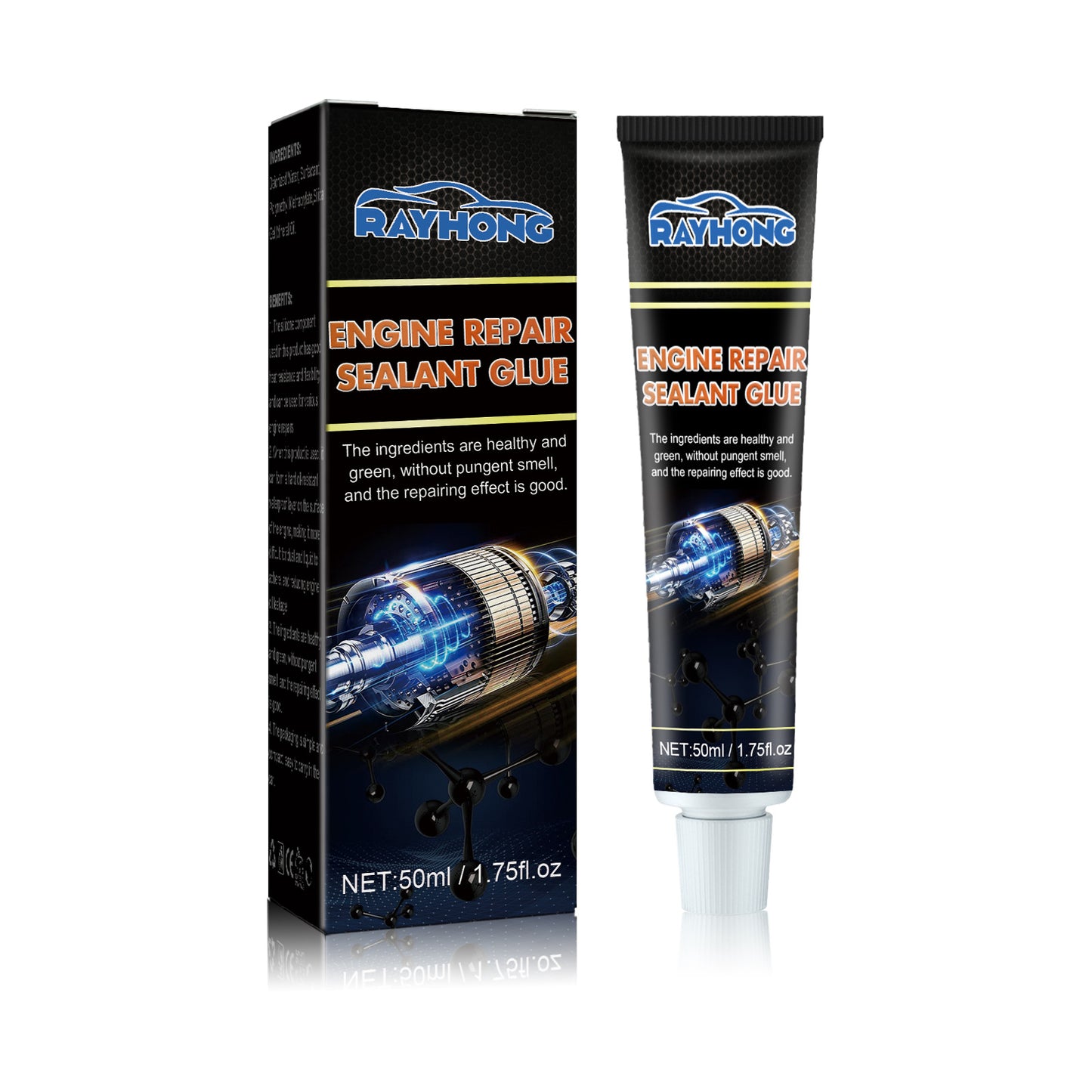 Engine Repair Sealant Glue, Auto Repair Oil And Temperature Resistant Silicone Sealant Metal Fuel Tank