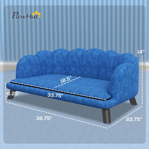 Pearl Design Pet Sofa for Medium and Large Sized Dogs, Pet Bed with