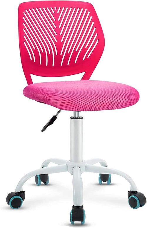 Kids Desk Chair Adjustable Height With Lumbar Support Rose