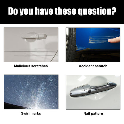 Car Scratch Removal Wax, Car Body Paint Scratch Repair Polishing Refurbishment Maintenance Kit