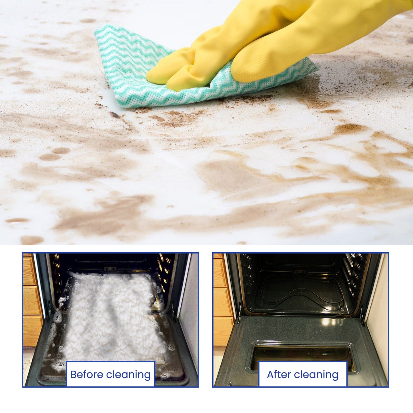 Kitchen Grease Cleaner, Kitchen Stove Kitchen Utensils Heavy Oil Stains Strong Cleaning