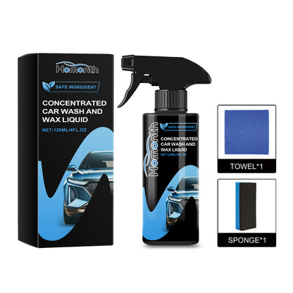 Concentrated Car Wash And Wax Liquid, Car Decontamination Scratch Repair Refurbishment Cleaning And Maintenance Cleaning Agent