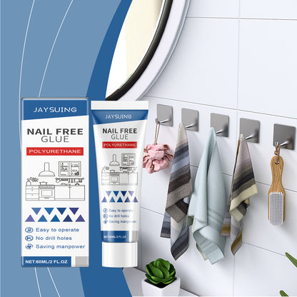 Nail Free Adhesive Home Wood Metal Ceramic Plastic Daily Home Durable Stable Nail Free Adhesive