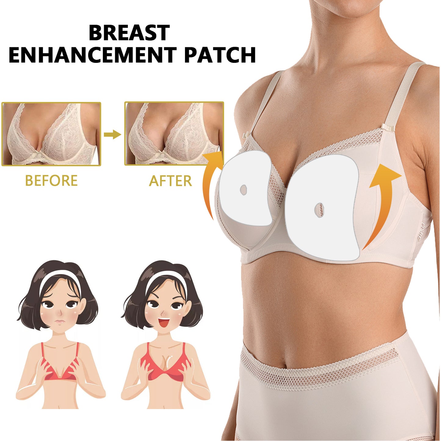 EELHOE Breast Care Stick Ginger Breast Care Stick Plump Plump Firming Chest Lift Stick Breast Care