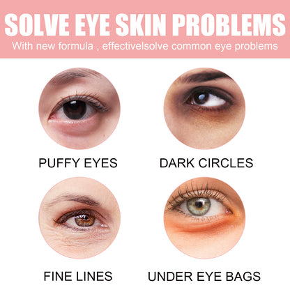 Pink Rose Eye Mask, Reduces Fine Lines, Bags, Dark Circles, Moisturizes And Tights Skin Care Eye Mask