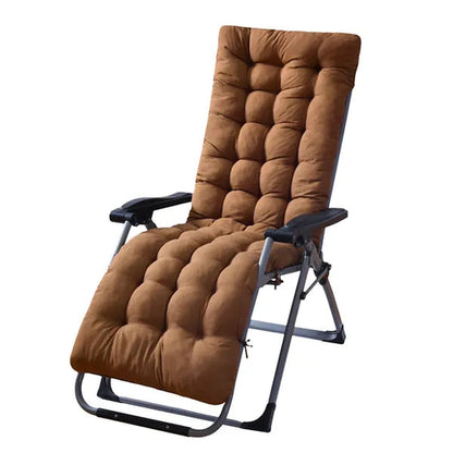 67x22in Chaise Lounger Cushion Recliner Rocking Chair Sofa Mat Deck