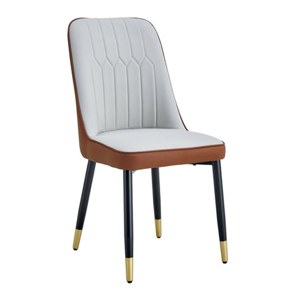 Modern Dining Chairs Set of 4 – PU Leather Upholstered Chairs with