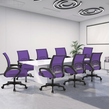 2Pcs Mesh Adjustable Desk Chairs, Ergonomic Executive Chairs with