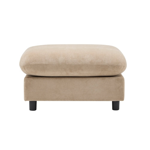 Modular Velvet Sectional Sofa Corner Chair – Convertible Upholstered