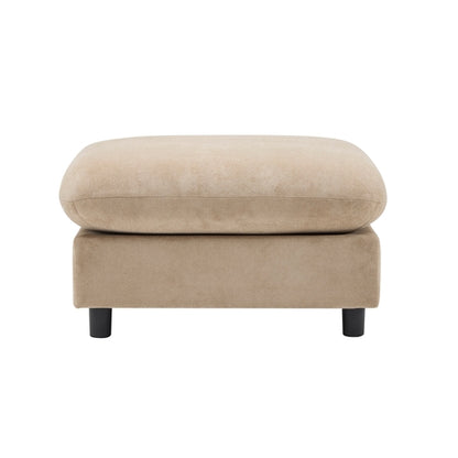 Modular Velvet Sectional Sofa Corner Chair – Convertible Upholstered