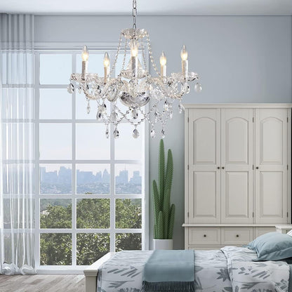 Saint Mossi 5 Light K9 Crystal Chandelier Ceiling Light
