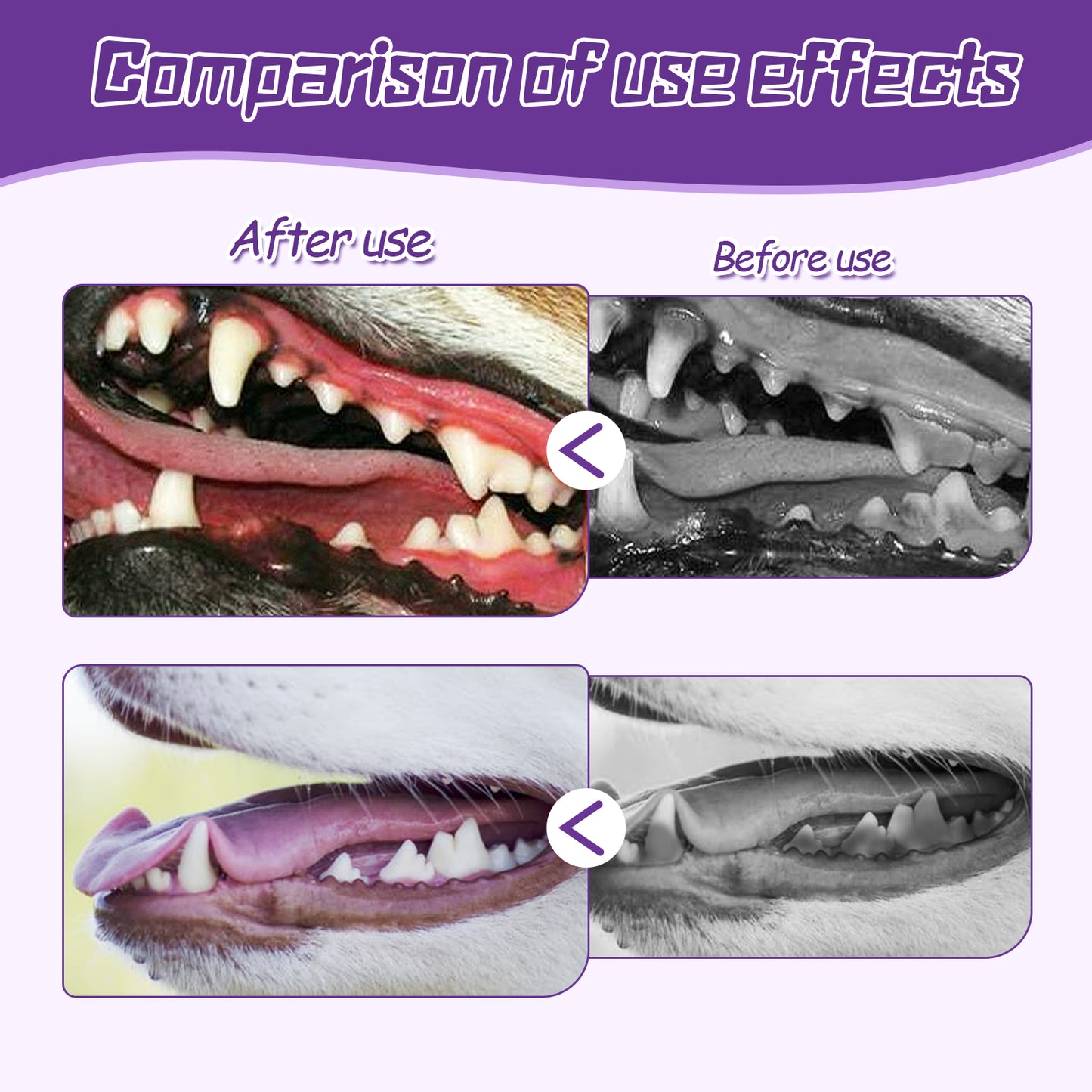 Pet Toothbrush For Dogs, Pet Oral Cleaning Dental Stains Dental Health Care