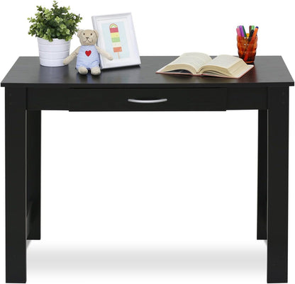Jaya Writing Desk Large Blackwood With Drawer Home Office Desk