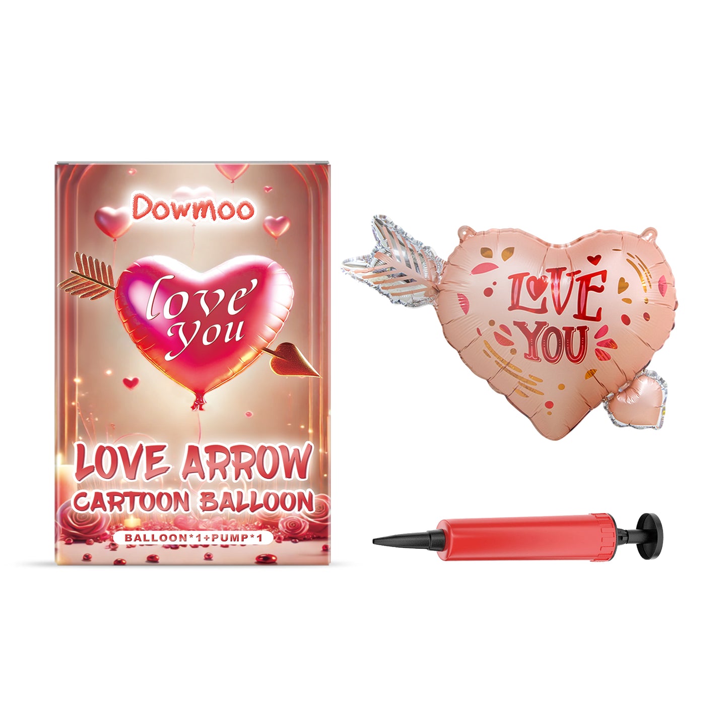 Ambience Balloon Set Valentine's Day Proposal Wedding Anniversary Date Birthday Party Decoration
