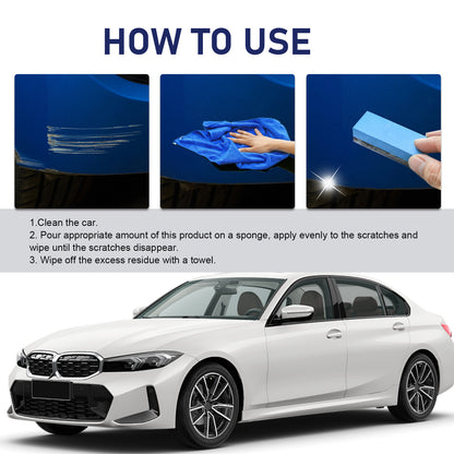 Car Scratch Remover, Repair Car Finish Scratch Polishing Refinish Coating Kit