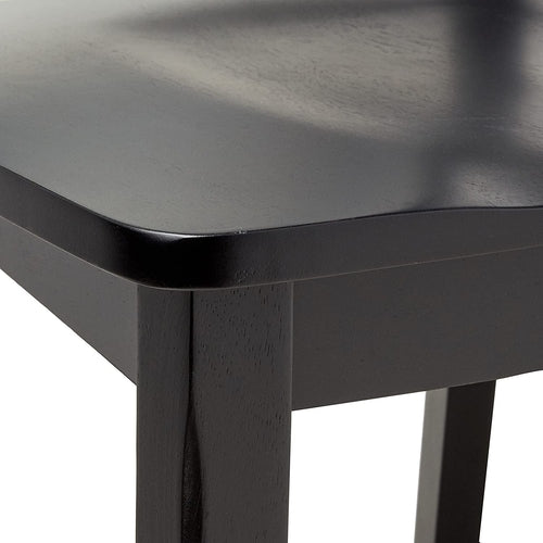 Black Cross Back Dining Chair Pair For Dining Room