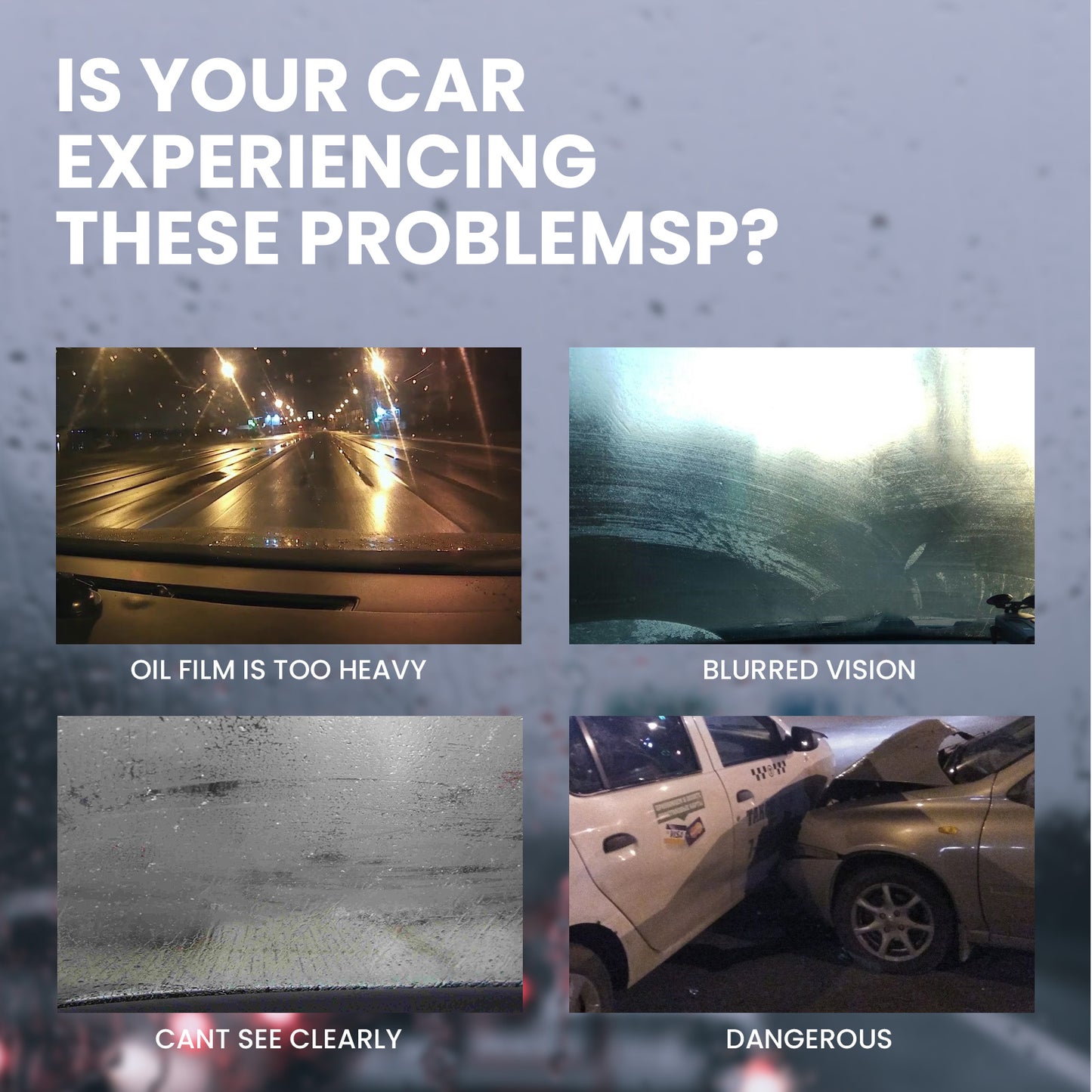 Rayhong Car Anti-Fog And Anti-Rain Wipes, Car Water-Free Glass Cleaning Anti-Fog And Anti-Rain Decontamination Wipes